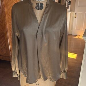 Vince silk blouse small